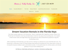 Tablet Screenshot of flkeysvacationrental.com